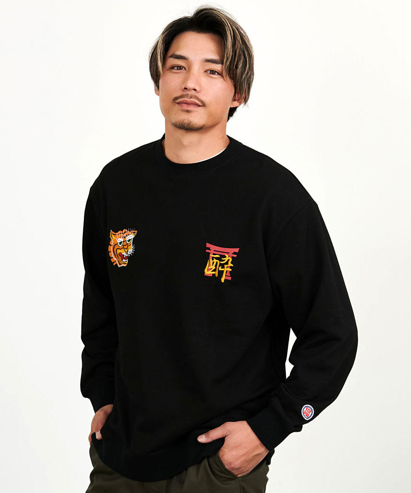 シルバーバレットセレクト SB Select YOIDORE JAPANスーベニアクルーネック トレーナー (99(BLK/ブラック)) 99(BLK/ブラック)