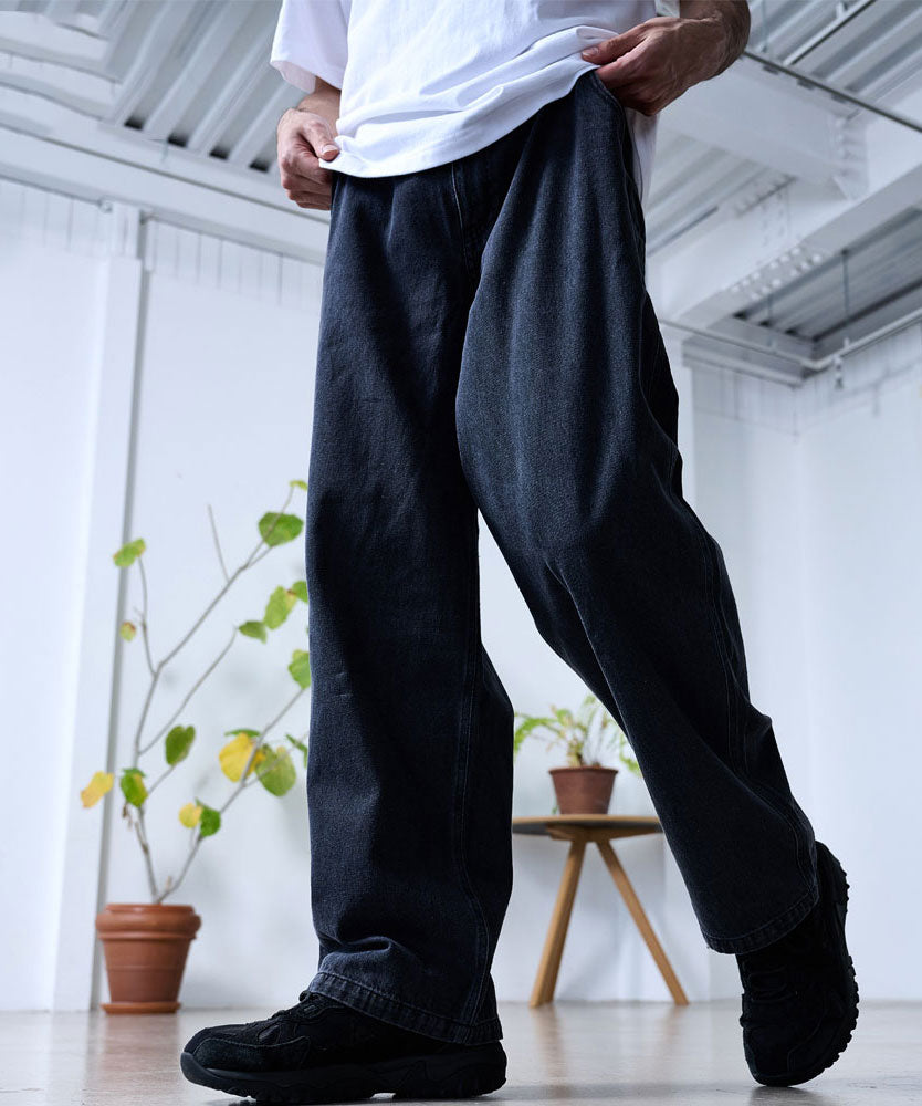 シルバーバレットセレクト SB Select SB select 10ozデニムサルエルペインターパンツ (09(BLACK/ブラック)) 09(BLACK/ブラック)