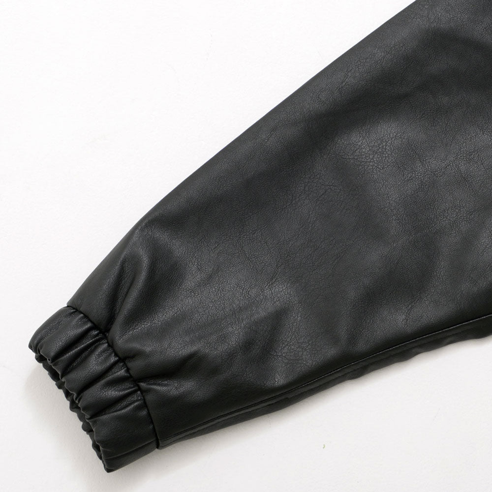 シルバーバレットセレクト SB Select SB select PUベジタブル加工A-2ブルゾン (09(BLACK/ブラック)) 09(BLACK/ブラック)