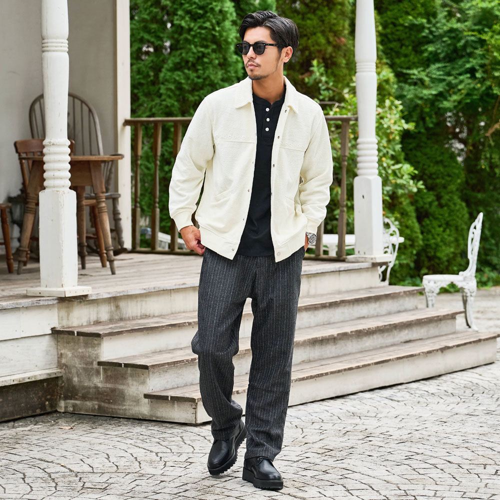 シルバーバレットセレクト SB Select BENUSTA ジャガードジャケット (BLK(ブラック)) BLK(ブラック)