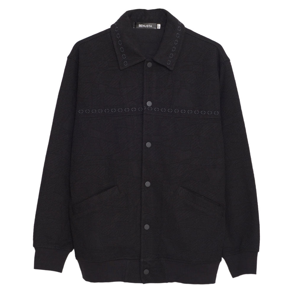 シルバーバレットセレクト SB Select BENUSTA ジャガードジャケット (BLK(ブラック)) BLK(ブラック)