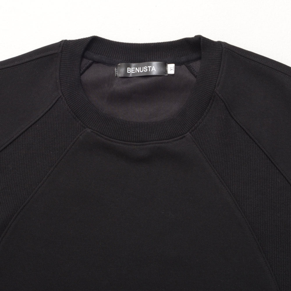 シルバーバレットセレクト SB Select BENUSTA リブ切り替えトレーナー (BEG(ベージュ)) BEG(ベージュ)