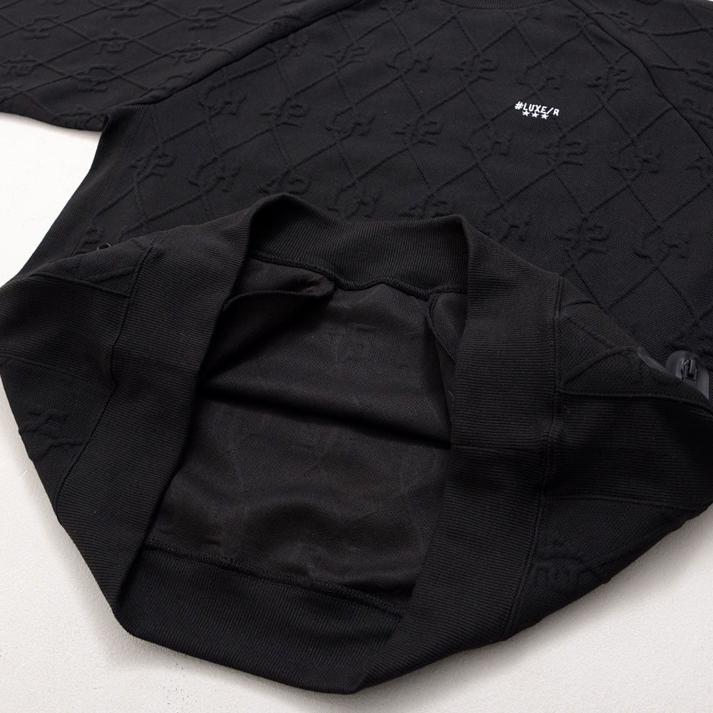 シルバーバレットセレクト SB Select LUXE/R ふくれジャガードトレーナー (2-1(WHT/ホワイト)) 2-1(WHT/ホワイト)