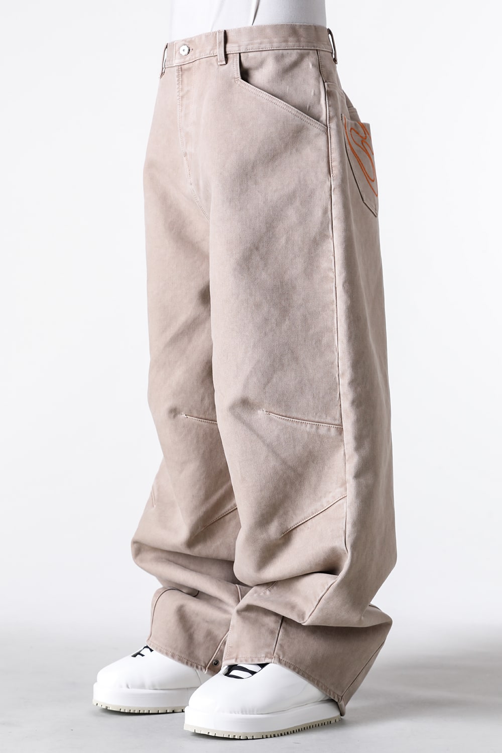 ピーディーエフ PDF Leggenda Pants (Beige) Beige
