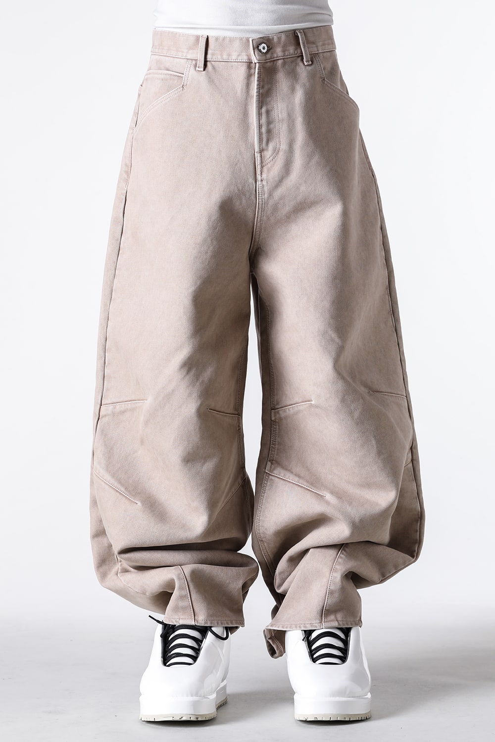 ピーディーエフ PDF Leggenda Pants (Beige) Beige