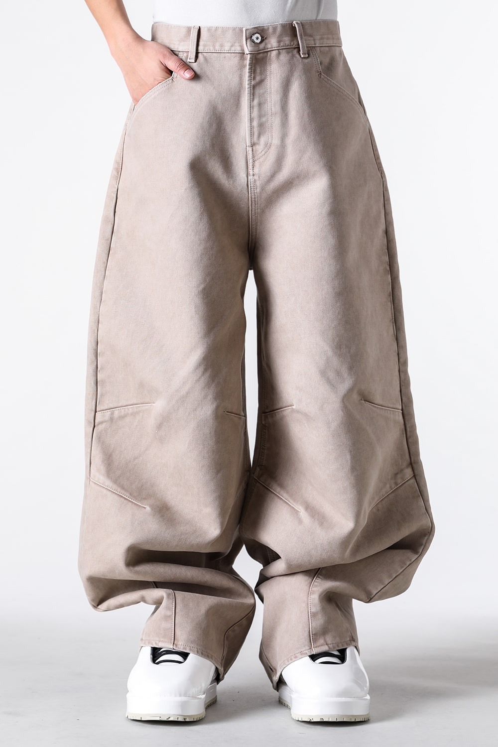 ピーディーエフ PDF Leggenda Pants (Beige) Beige