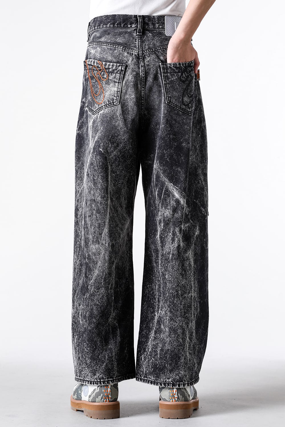 ピーディーエフ PDF Fat Angelo Pants (Black) Black