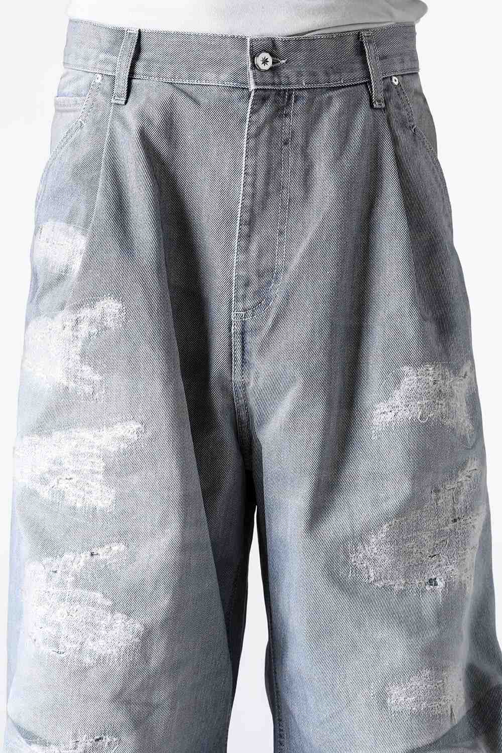 ピーディーエフ PDF Fat Angelo Pants (Blue) Blue