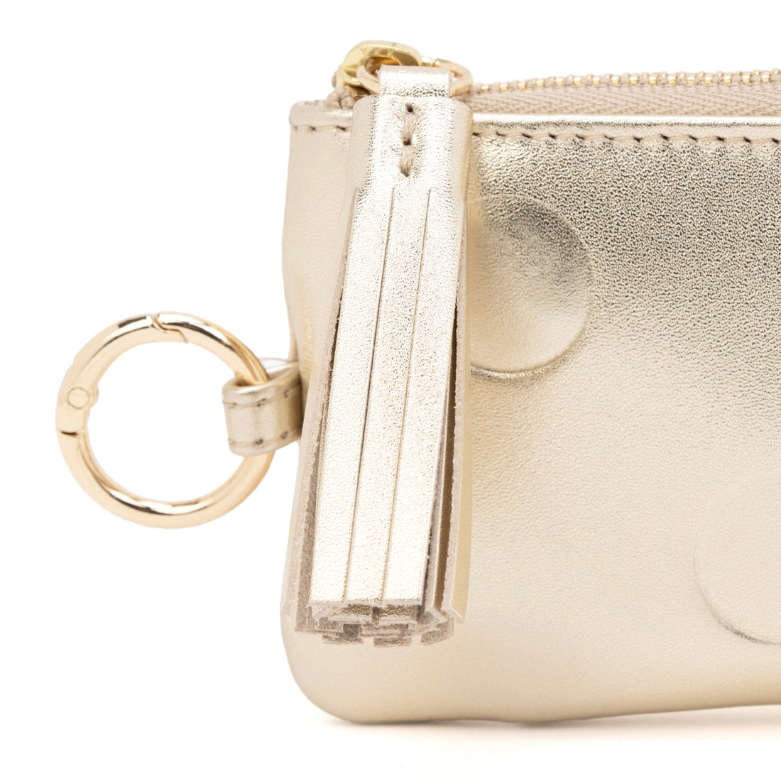 ペルケ perche ドット型押し・ジャバラマルチケース (GD) GD