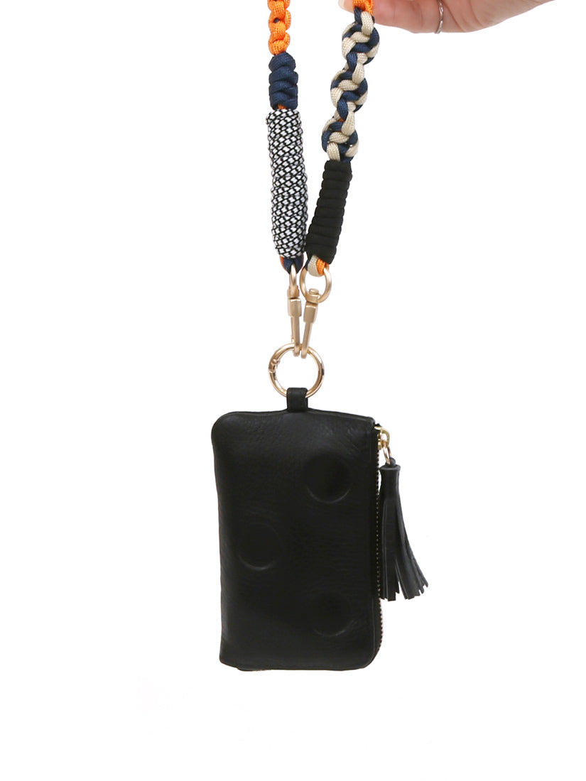 ペルケ perche ドット型押し・ジャバラマルチケース (GD) GD