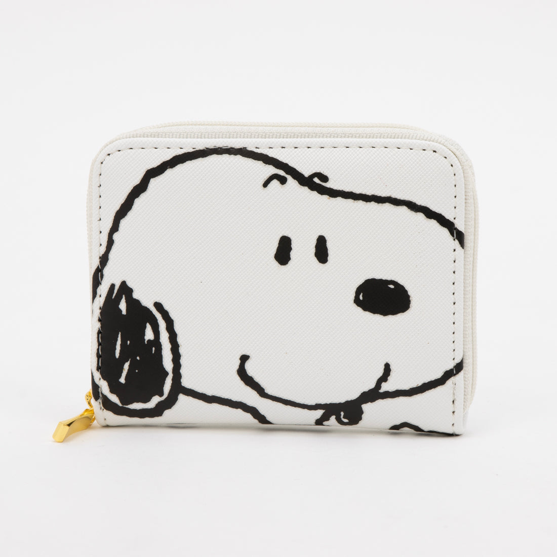 PEANUTS Coin Purse for Women Cute Character Side Profile Print Round Z