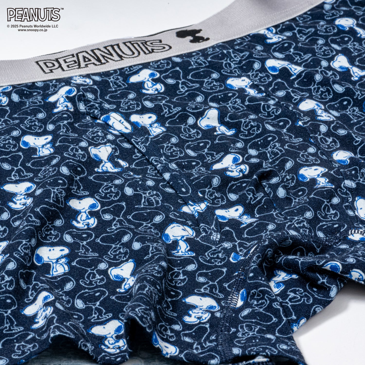 ピーナッツ PEANUTS ピーナッツボクサー/25F/スヌーピーパターン 【返品不可商品】 (ブラック) ブラック