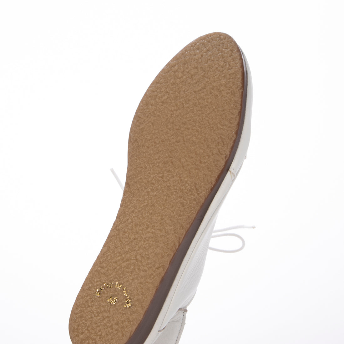 ペリウィンクル periwinkle 国産ソフト本革レースアップカジュアルシューズ (ホワイト) ホワイト