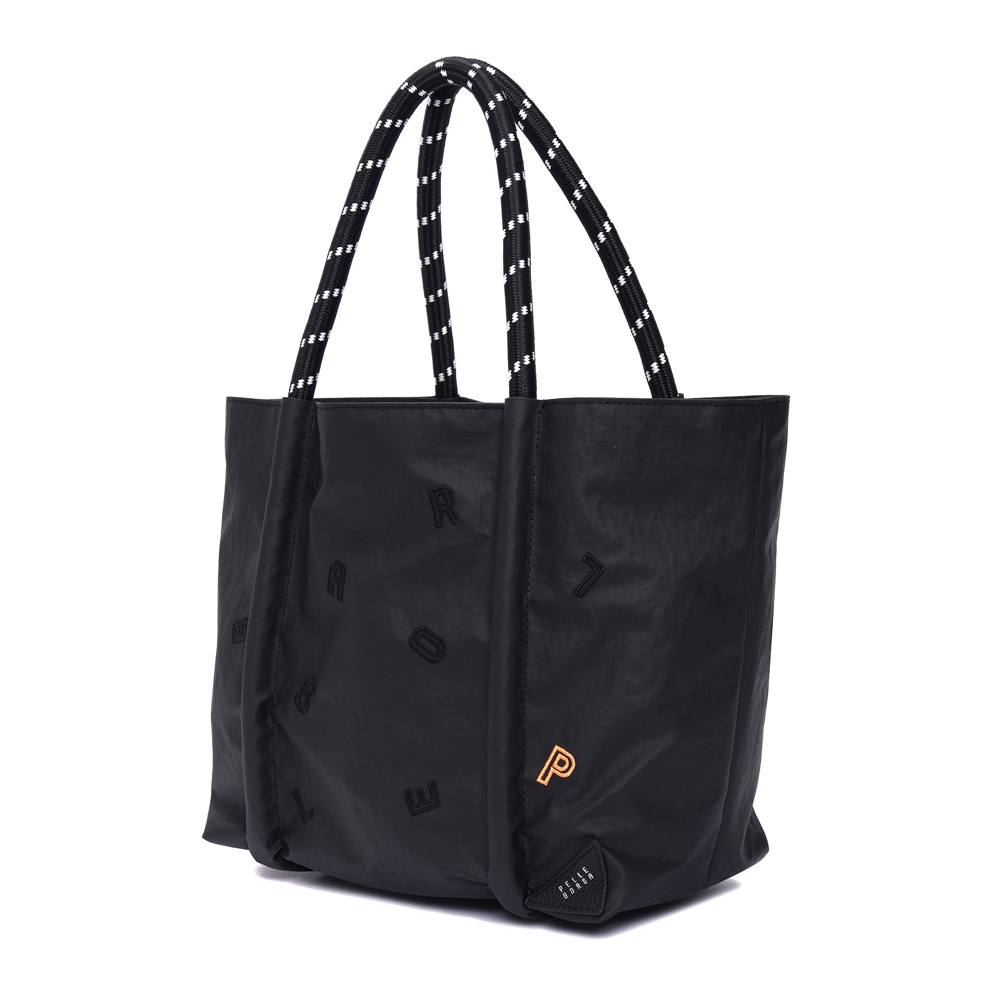 ペレボルサ PELLE BORSA トートバッグ (ブラック) ブラック