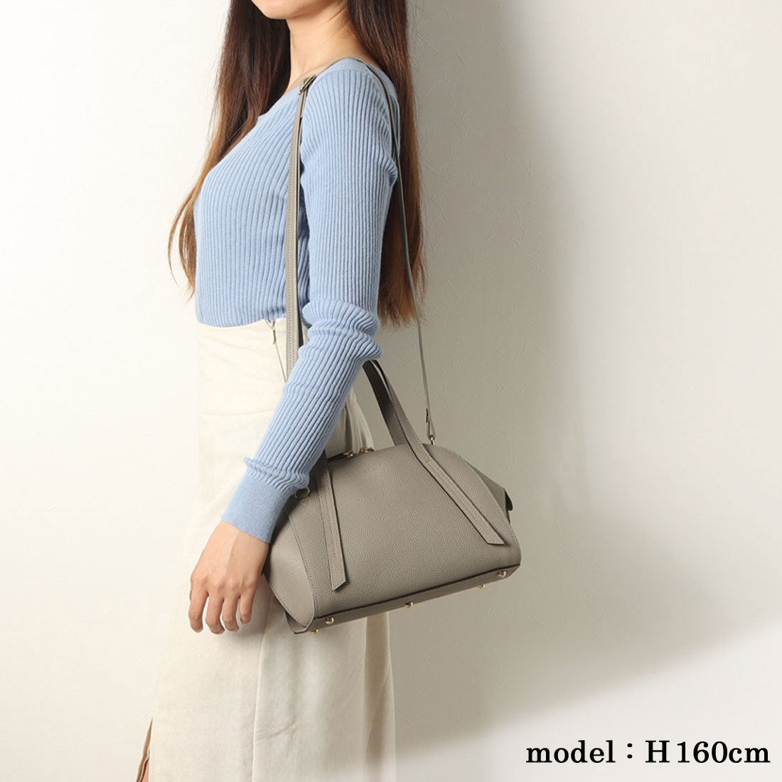 ペレボルサ PELLE BORSA 2WAYボストン (ブラック) ブラック