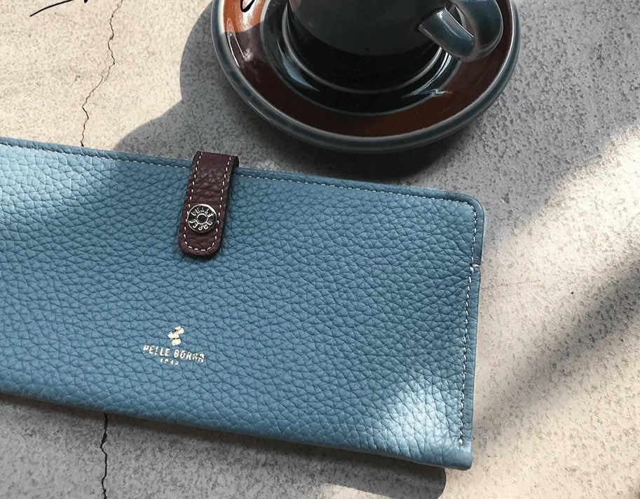 PELLE BORSA "Renet Goods" Slim Wallet Made in Japan