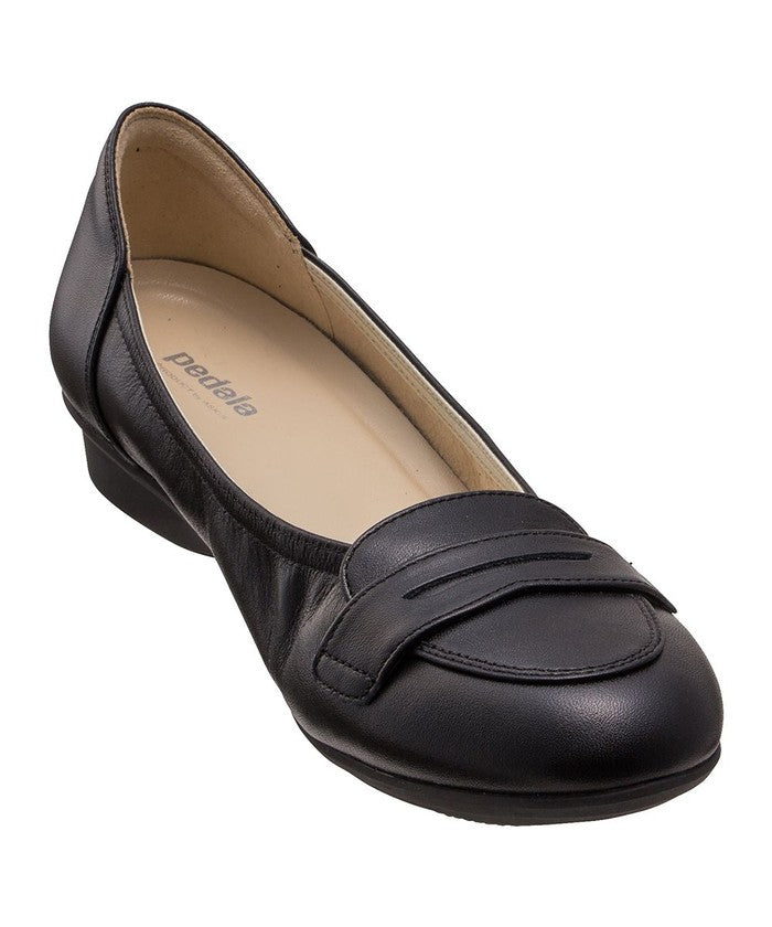 アシックス ウォーキング(ペダラ) ASICS WALKING (PEDALA) ペダラ レディース 2E 2.0cmヒール (ブラック) ブラック