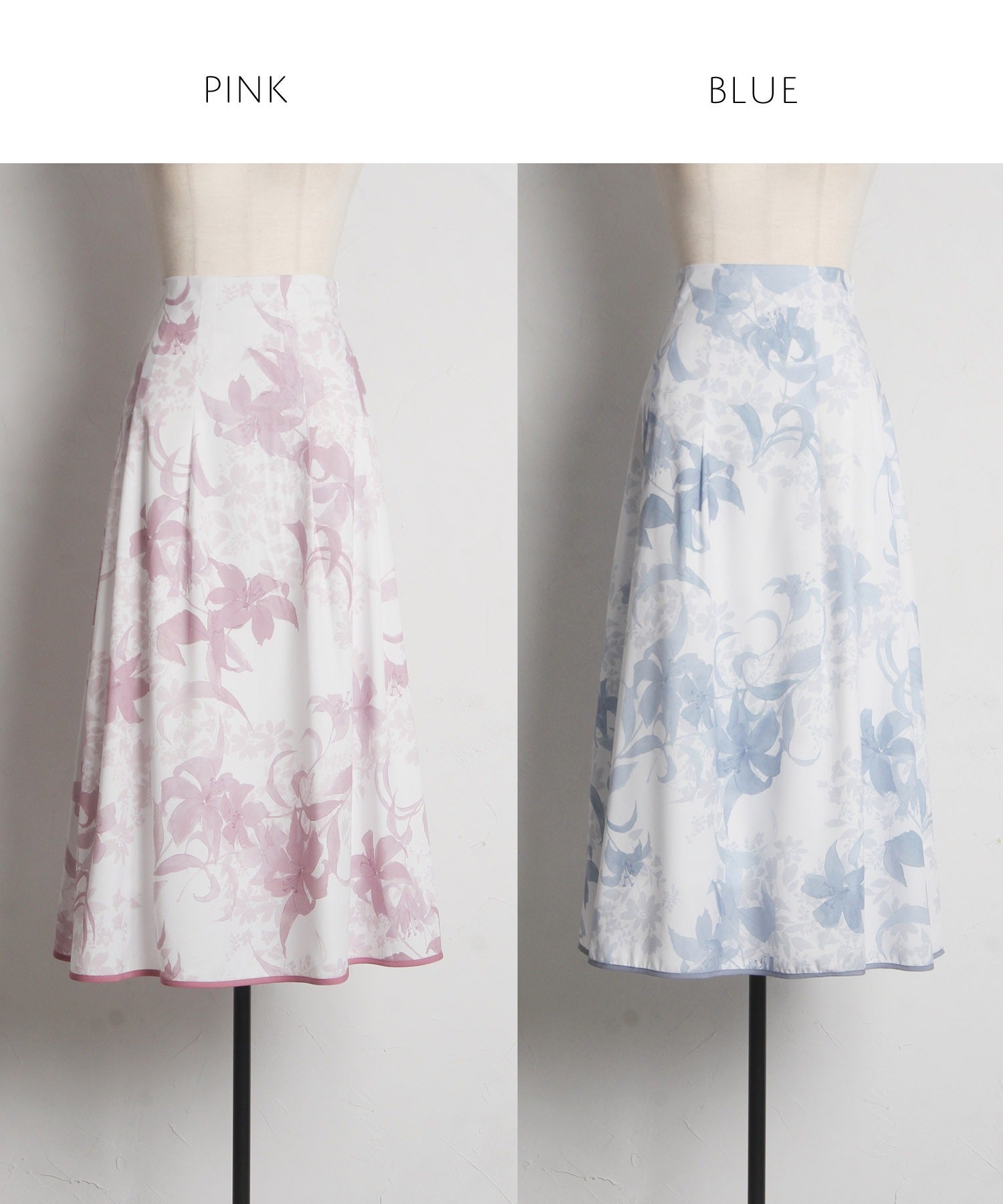 トッコクローゼット tocco closet 花柄フレアスカート