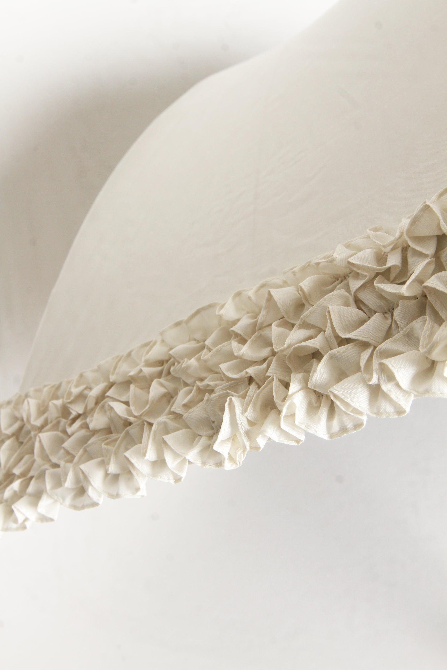 トッコクローゼット tocco closet 完全遮光100%&雨天兼用♪ホイップフリル長傘 ブラック