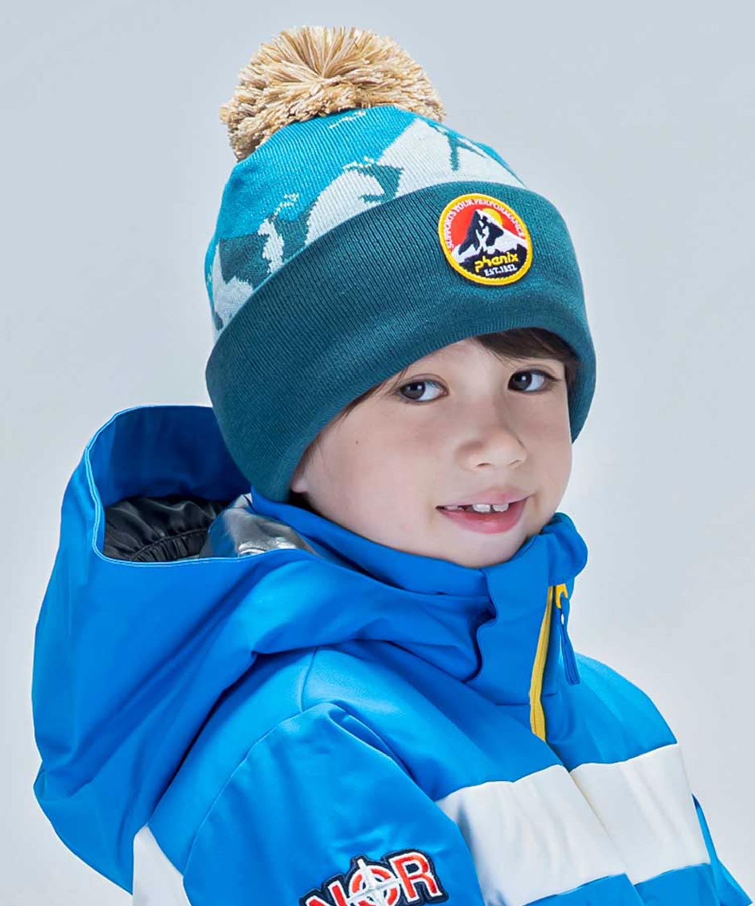 フェニックス phenix Phenix フェニックス Snow Mountain Junior Knit Hat スノー マウンテン ジュニア スキー ニット ハット 帽子 キャップ 吸