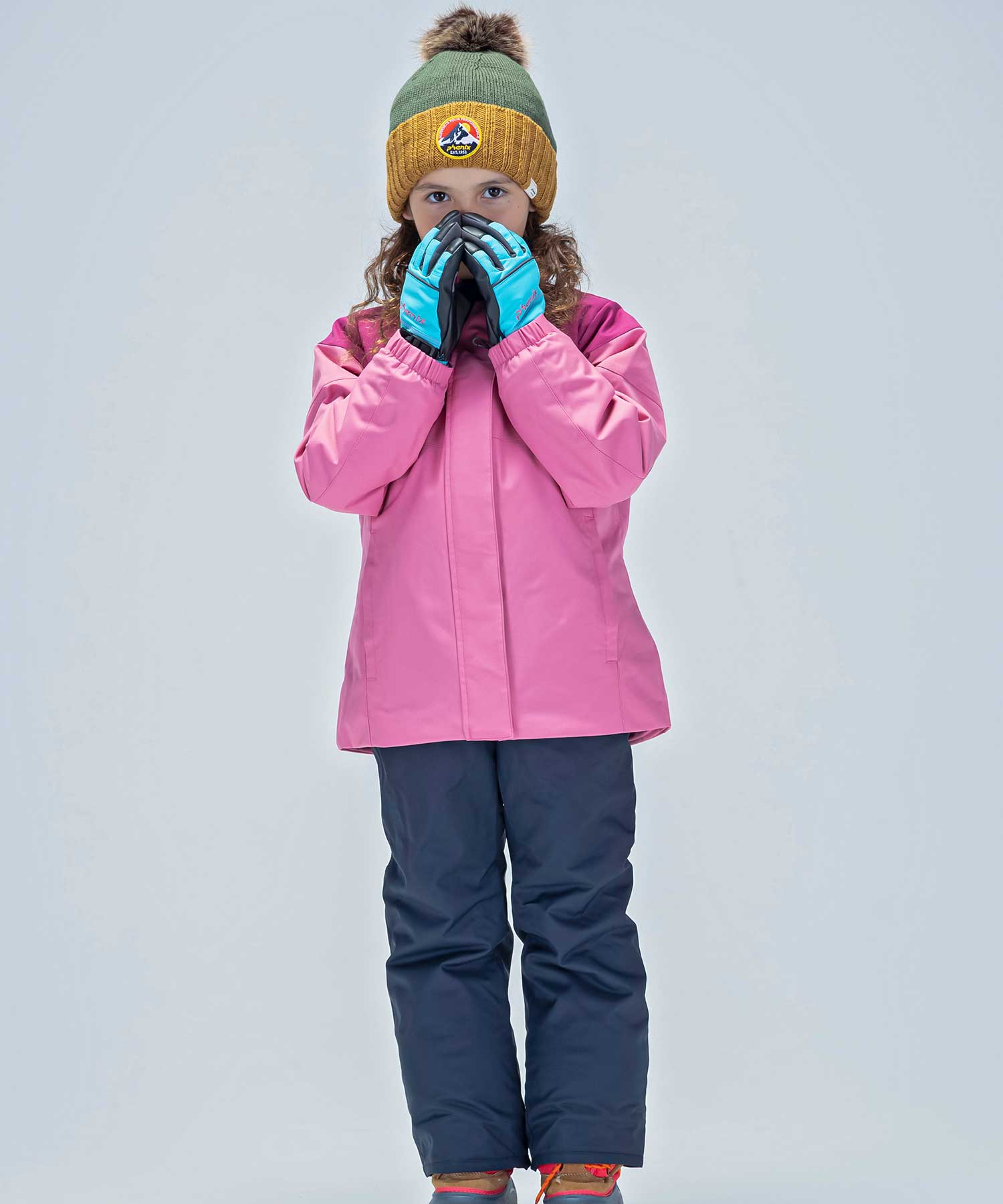フェニックス phenix phenix(フェニックス)Ice Tiara Junior Twoーpiece アイス ティアラ ジュニア ツーピース セットアップ キッズ スキー【KIDS (FLASH YELLOW) FLASH YELLOW