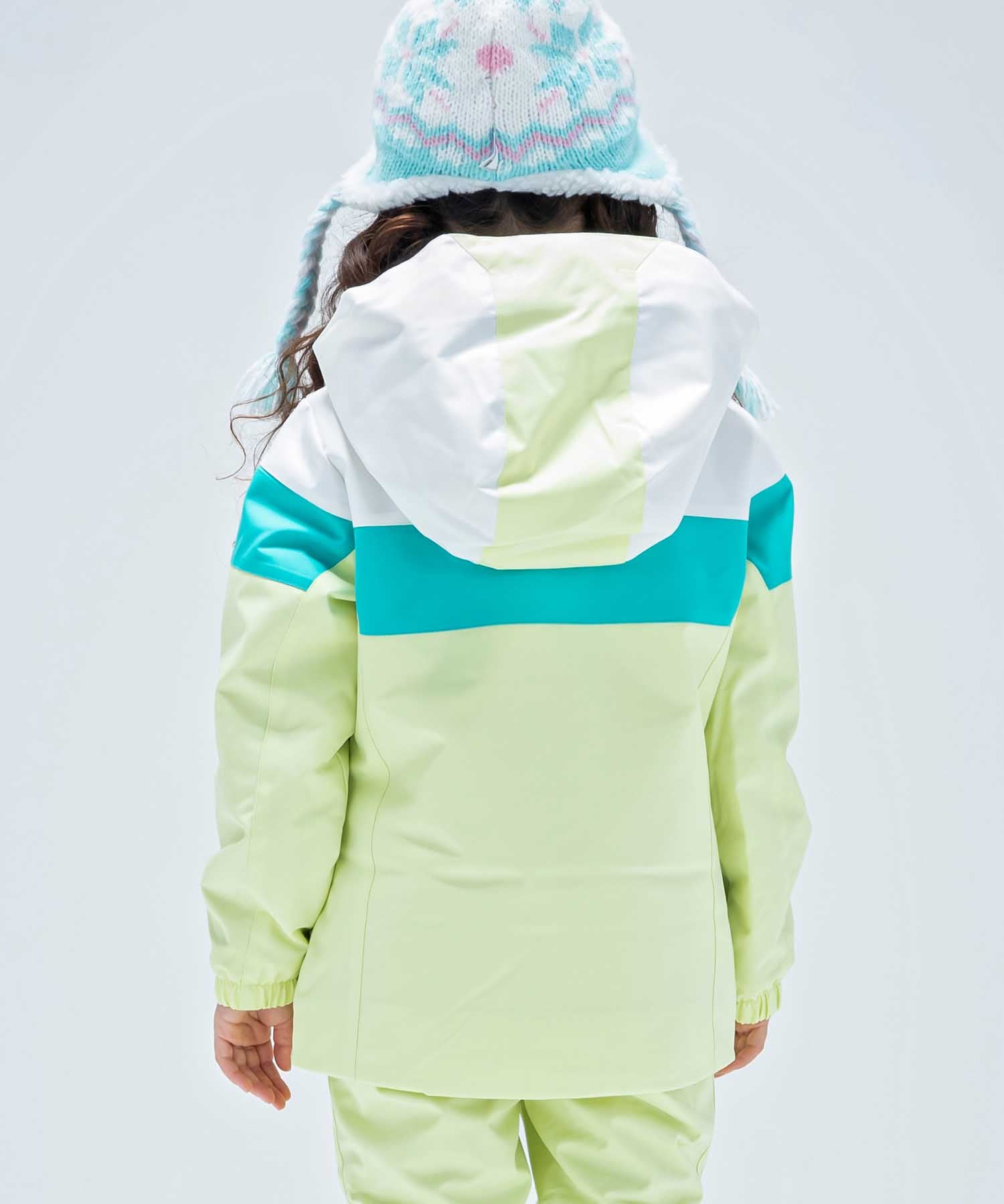 フェニックス phenix phenix(フェニックス)Ice Tiara Junior Twoーpiece アイス ティアラ ジュニア ツーピース セットアップ キッズ スキー【KIDS (FLASH YELLOW) FLASH YELLOW
