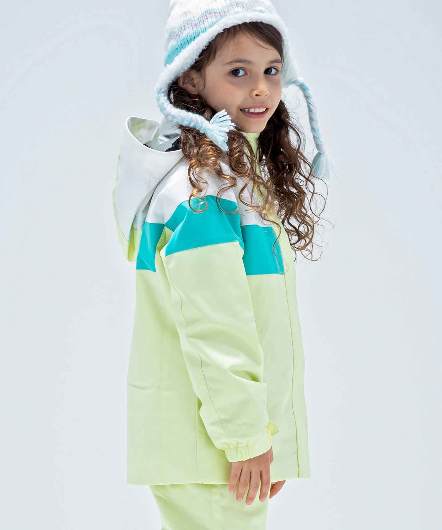 フェニックス phenix phenix(フェニックス)Ice Tiara Junior Twoーpiece アイス ティアラ ジュニア ツーピース セットアップ キッズ スキー【KIDS (FLASH YELLOW) FLASH YELLOW