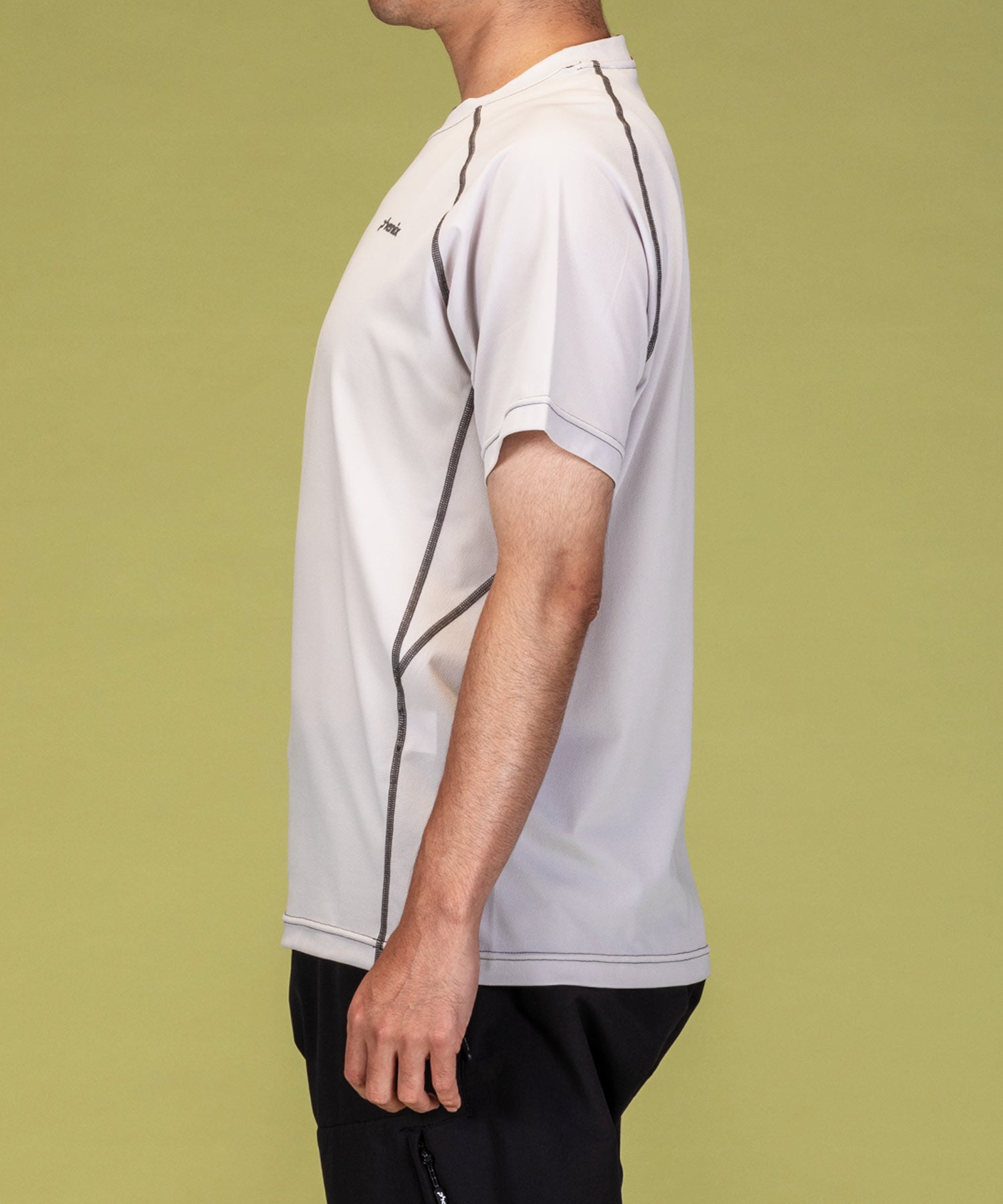 フェニックス phenix phenix OUTDOORクルーネック半袖Tシャツ メンズTシャツ 速乾 ストレッチ 抗菌 防臭 インナー