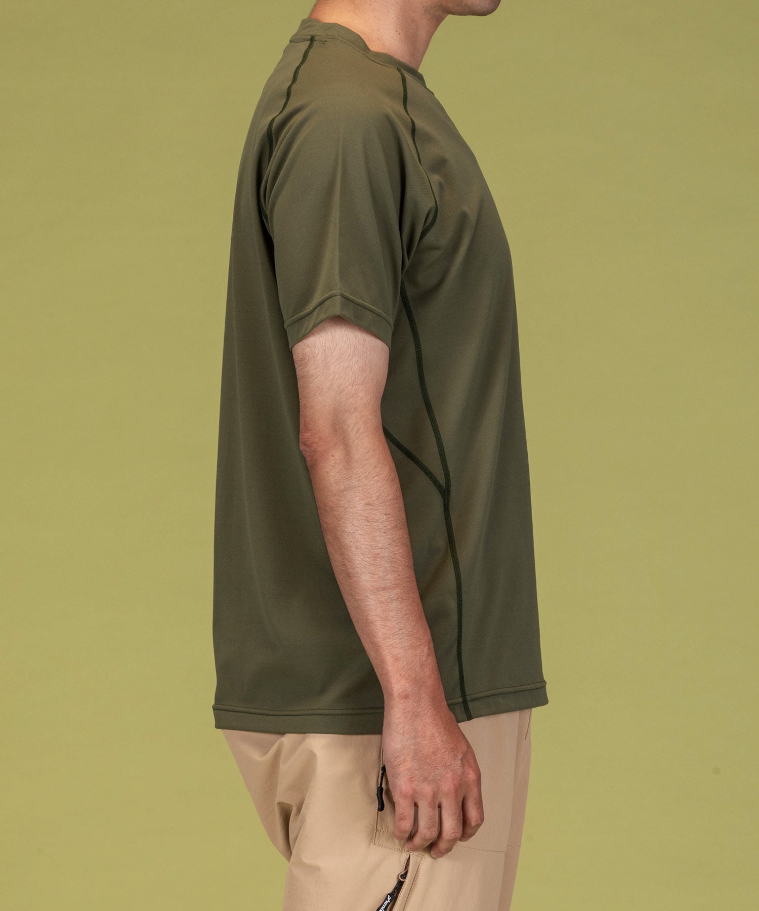 フェニックス phenix phenix OUTDOORクルーネック半袖Tシャツ メンズTシャツ 速乾 ストレッチ 抗菌 防臭 インナー