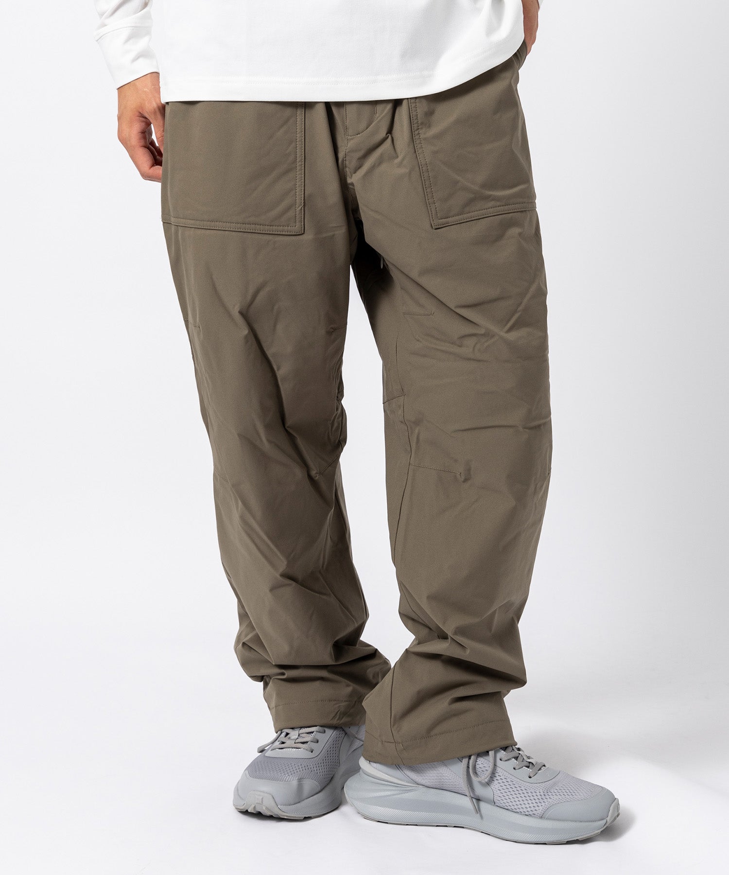 フェニックス phenix phenix outdoor(フェニックスアウトドア)ワイドシルエット 起毛メッシュ カーゴパンツ トリニティーパンツ(耐久性/保温性) (カーキ) カーキ