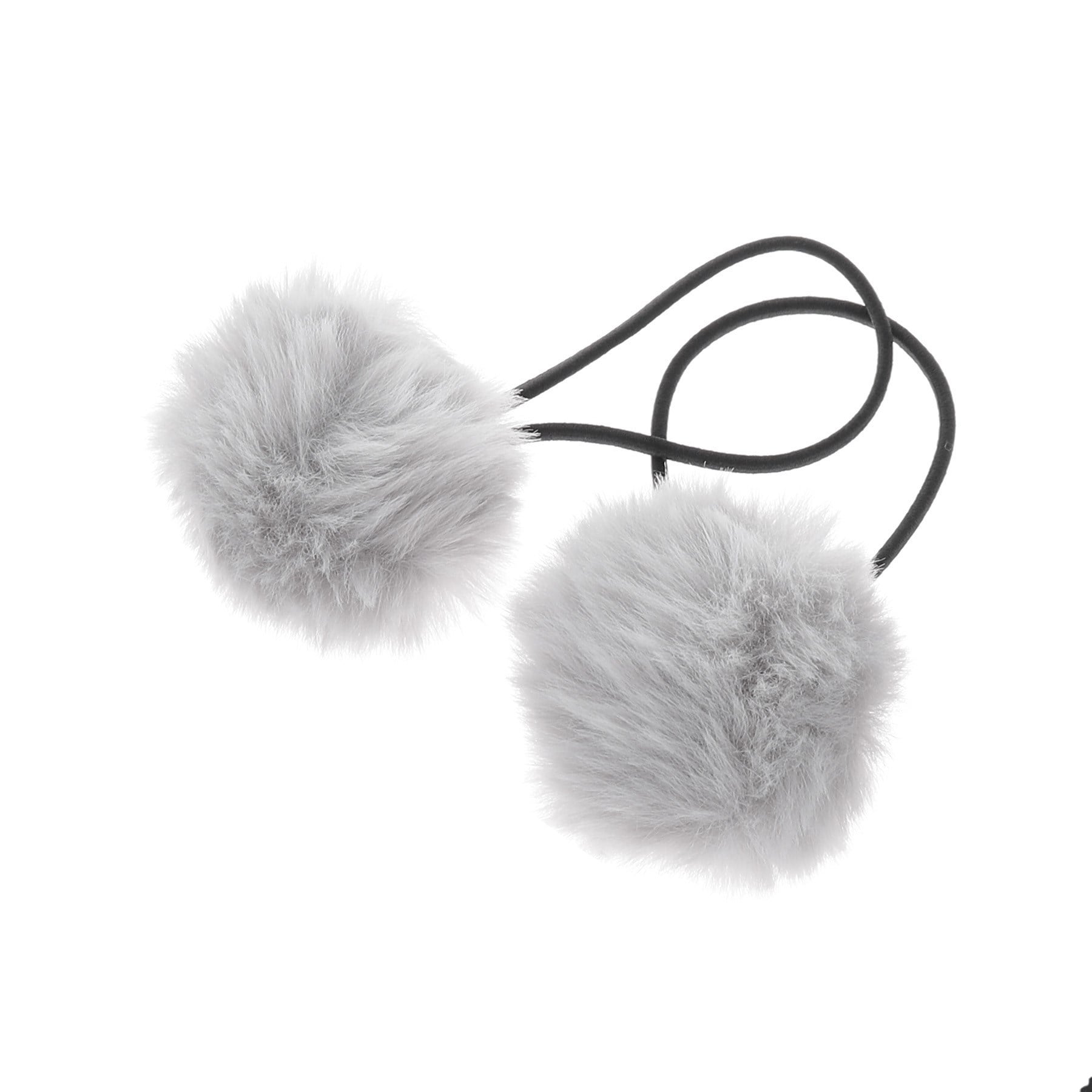 Pink Latte PINK-latte Faux Fur Hair Tie Set