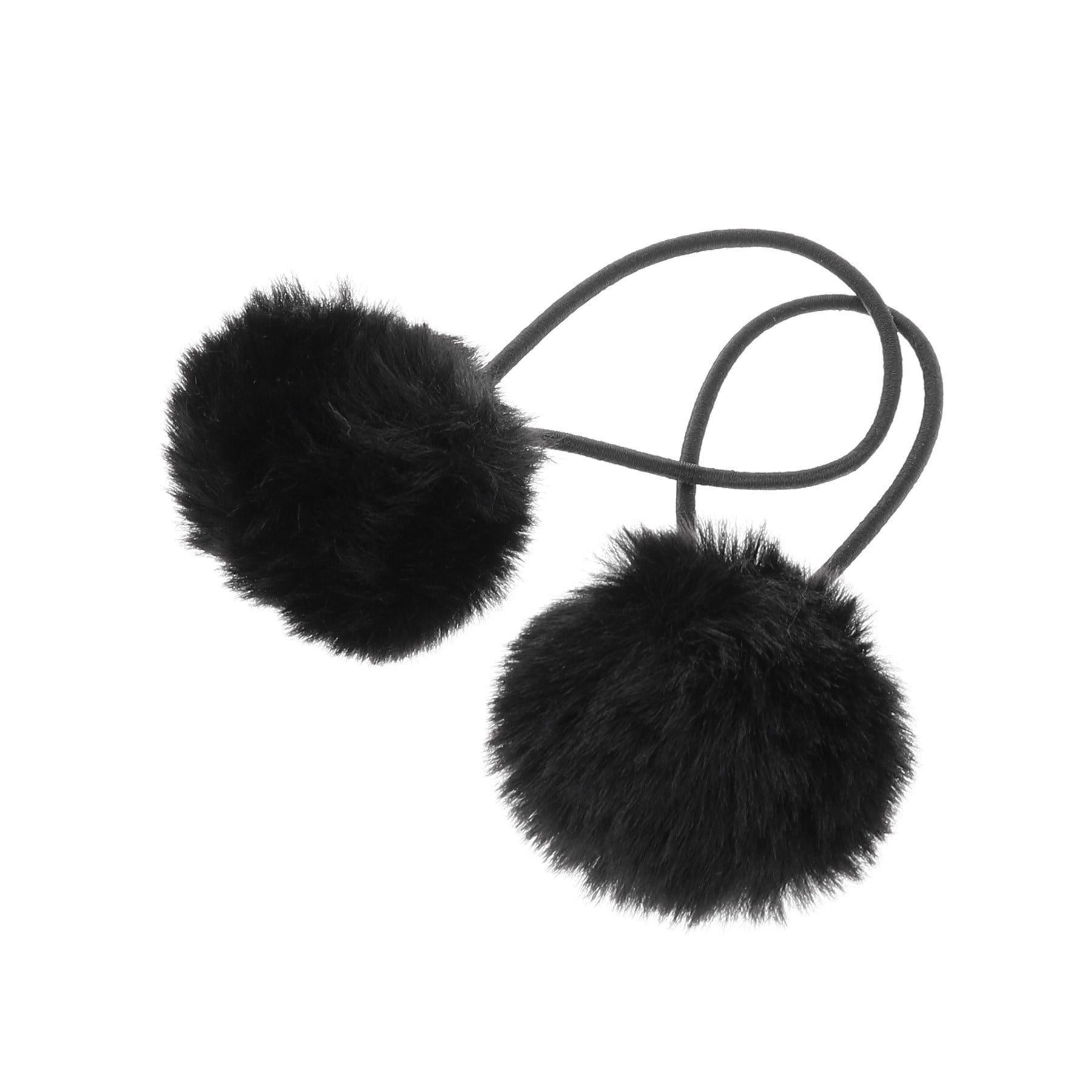 Pink Latte PINK-latte Faux Fur Hair Tie Set