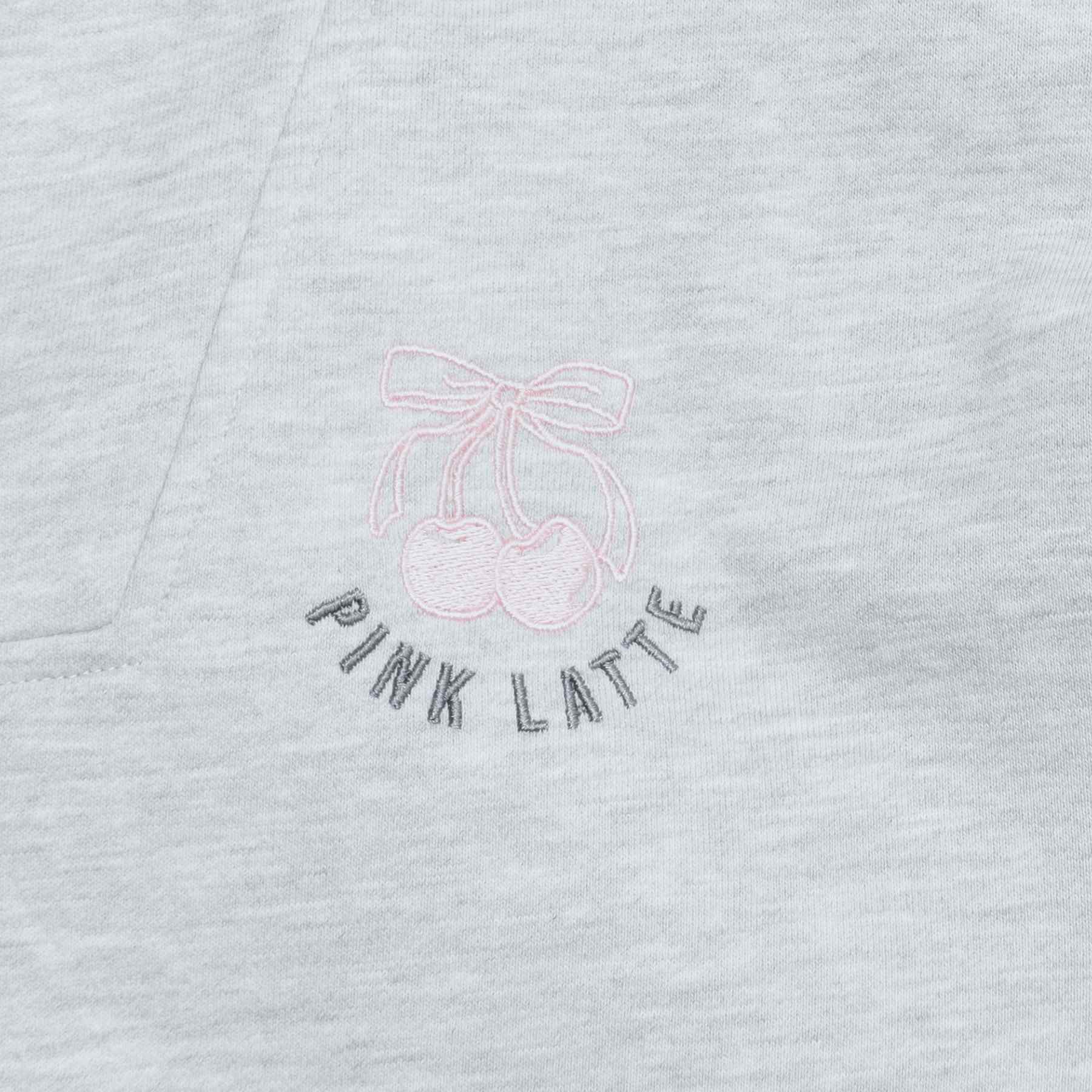 ピンク ラテ PINK-latte 【セットアイテム】ハーフジップ&フリルスカート