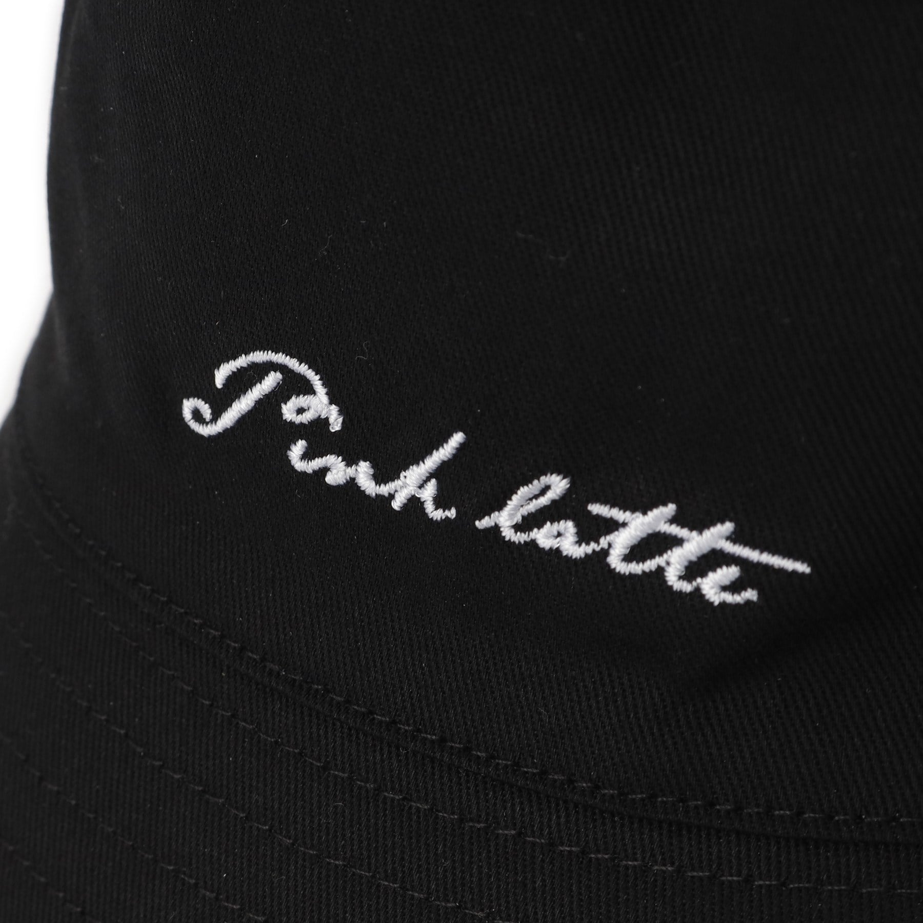 ピンク ラテ PINK-latte リバーシブルバケットハット (ブラック(119)) ブラック(119)