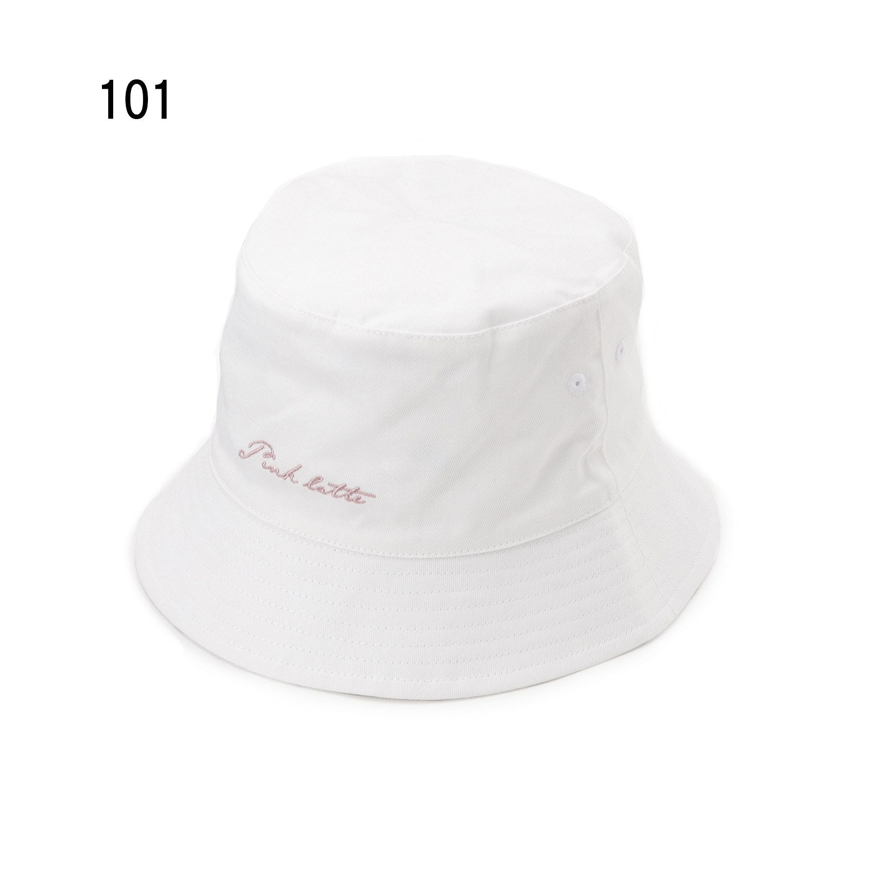 ピンク ラテ PINK-latte リバーシブルバケットハット (ブラック(119)) ブラック(119)