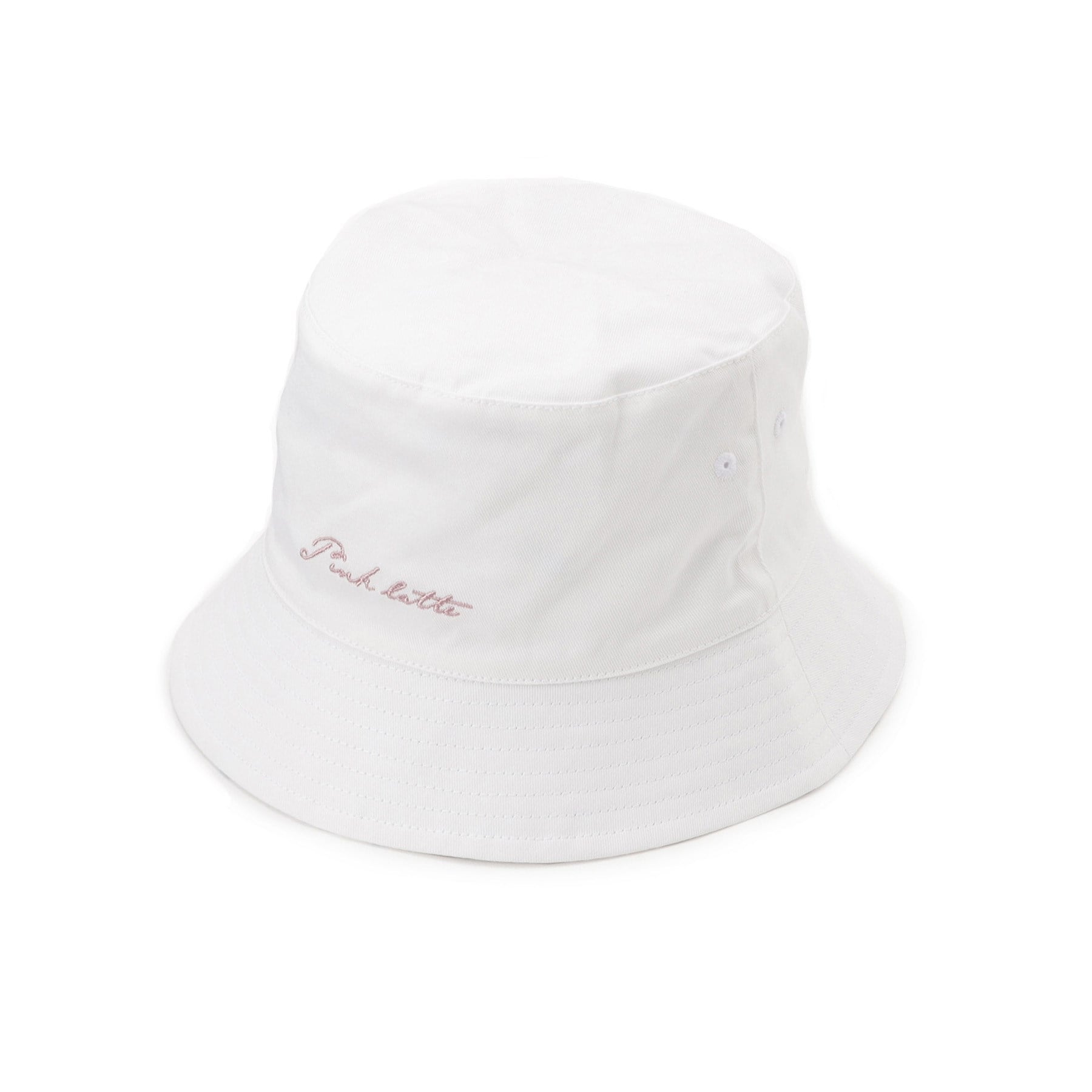 ピンク ラテ PINK-latte リバーシブルバケットハット (ホワイト(101)) ホワイト(101)