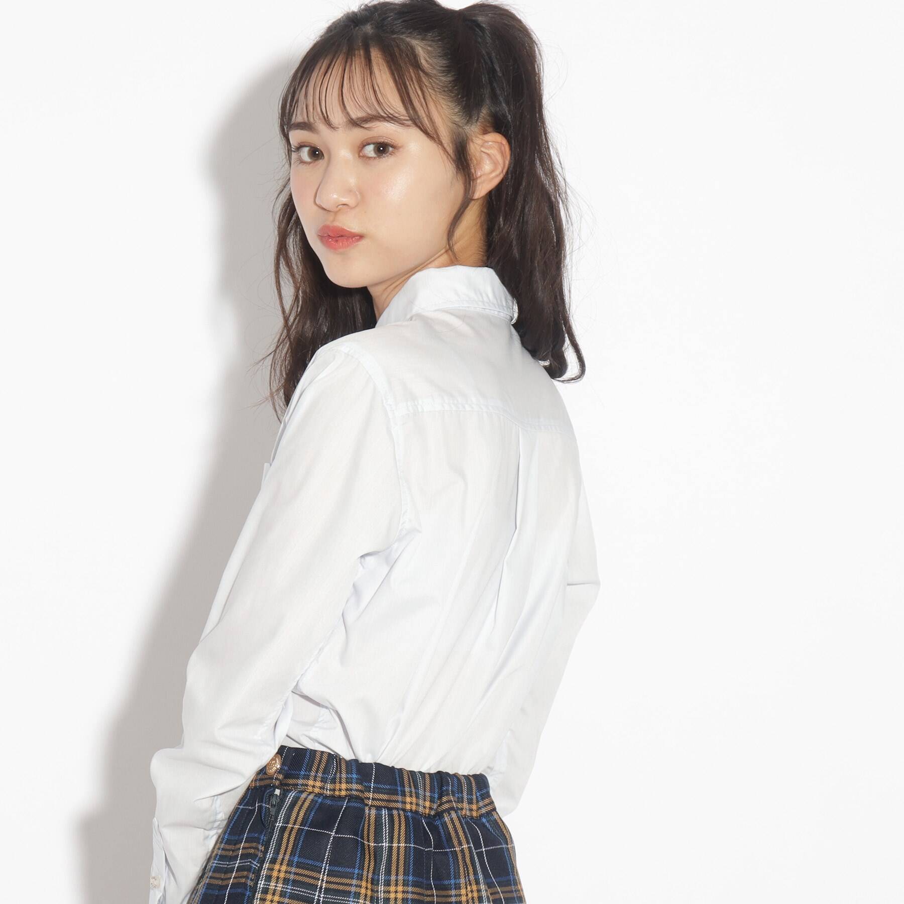 ピンク ラテ PINK-latte 【卒服】ベーシックシャツ