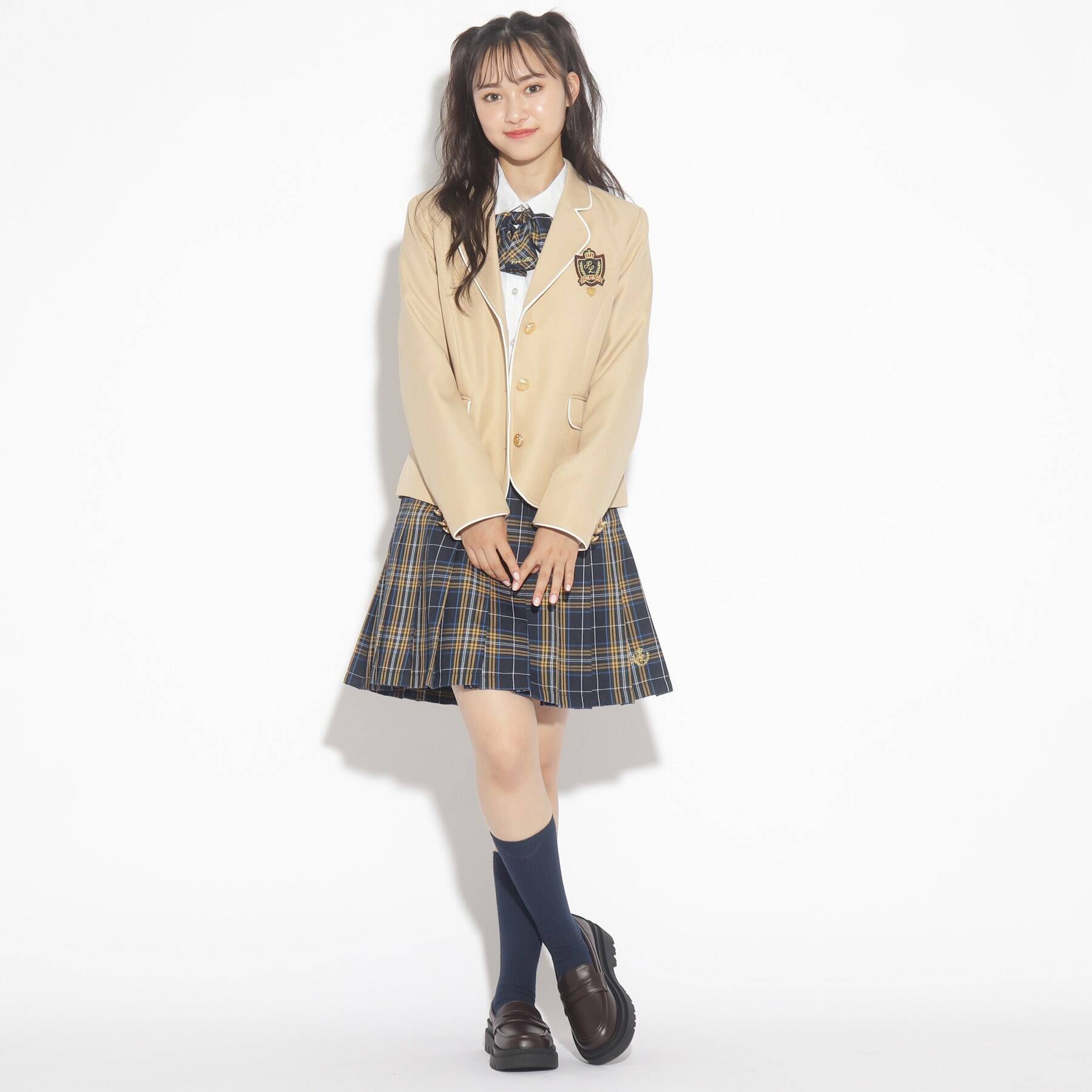 ピンク ラテ PINK-latte 【卒服】ベーシックシャツ