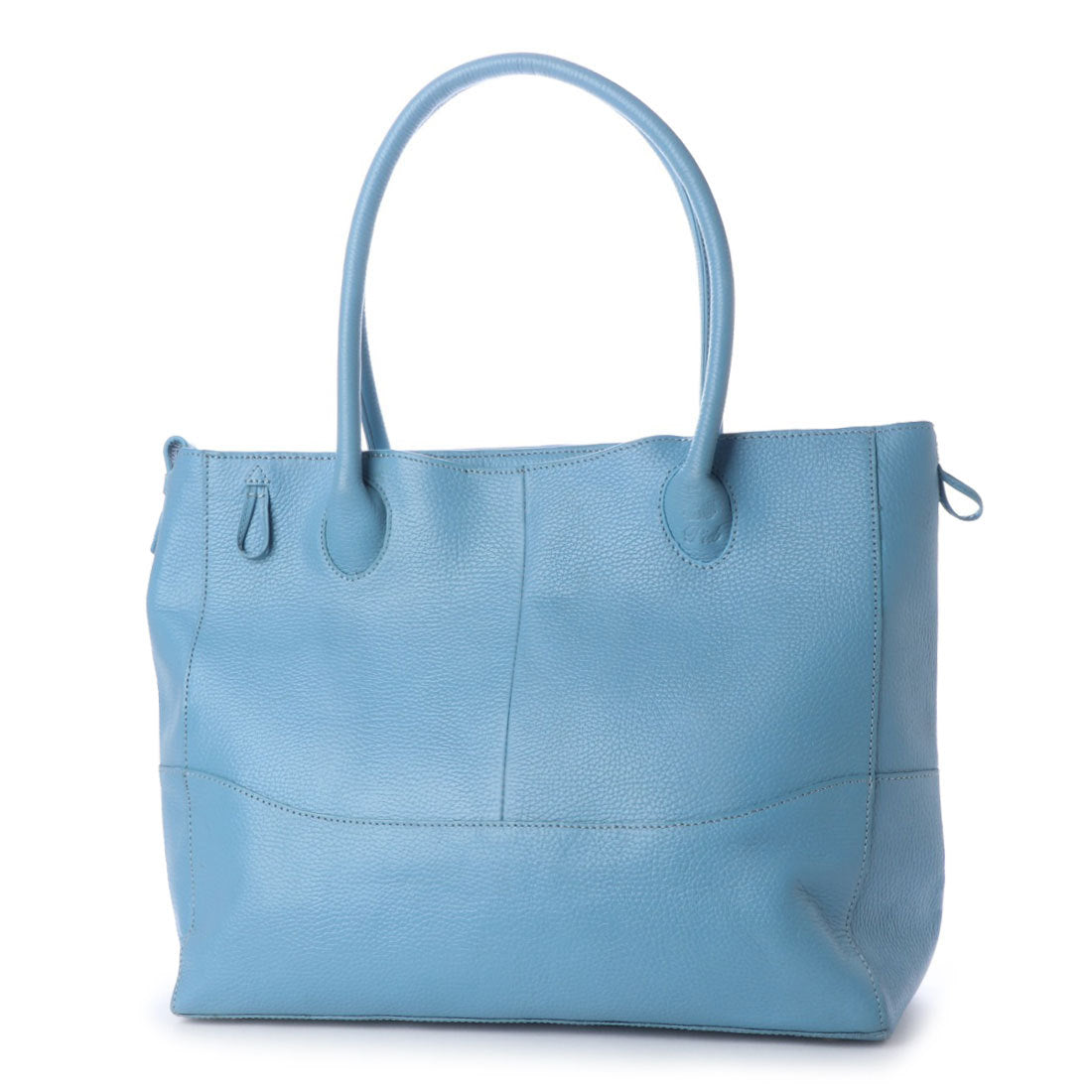 ピー・アイ・ディー P.i.d ピー・アイ・ディーー【P.i.d】レザートートバッグ,スカイブルー