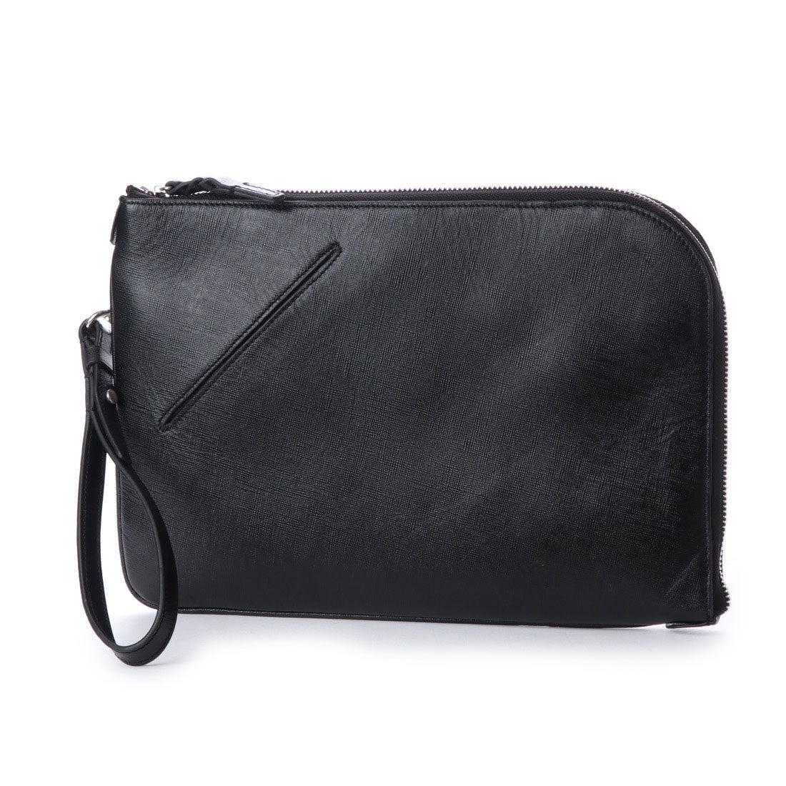 ピー・アイ・ディーー【P.i.d】レザークラッチバック (ブラック) ブラック