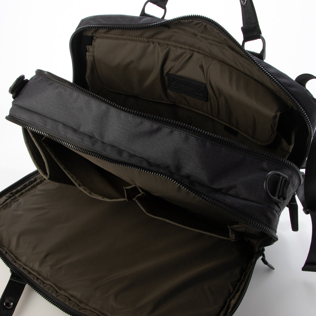 Pid 3way business backpack made with recycled polyester