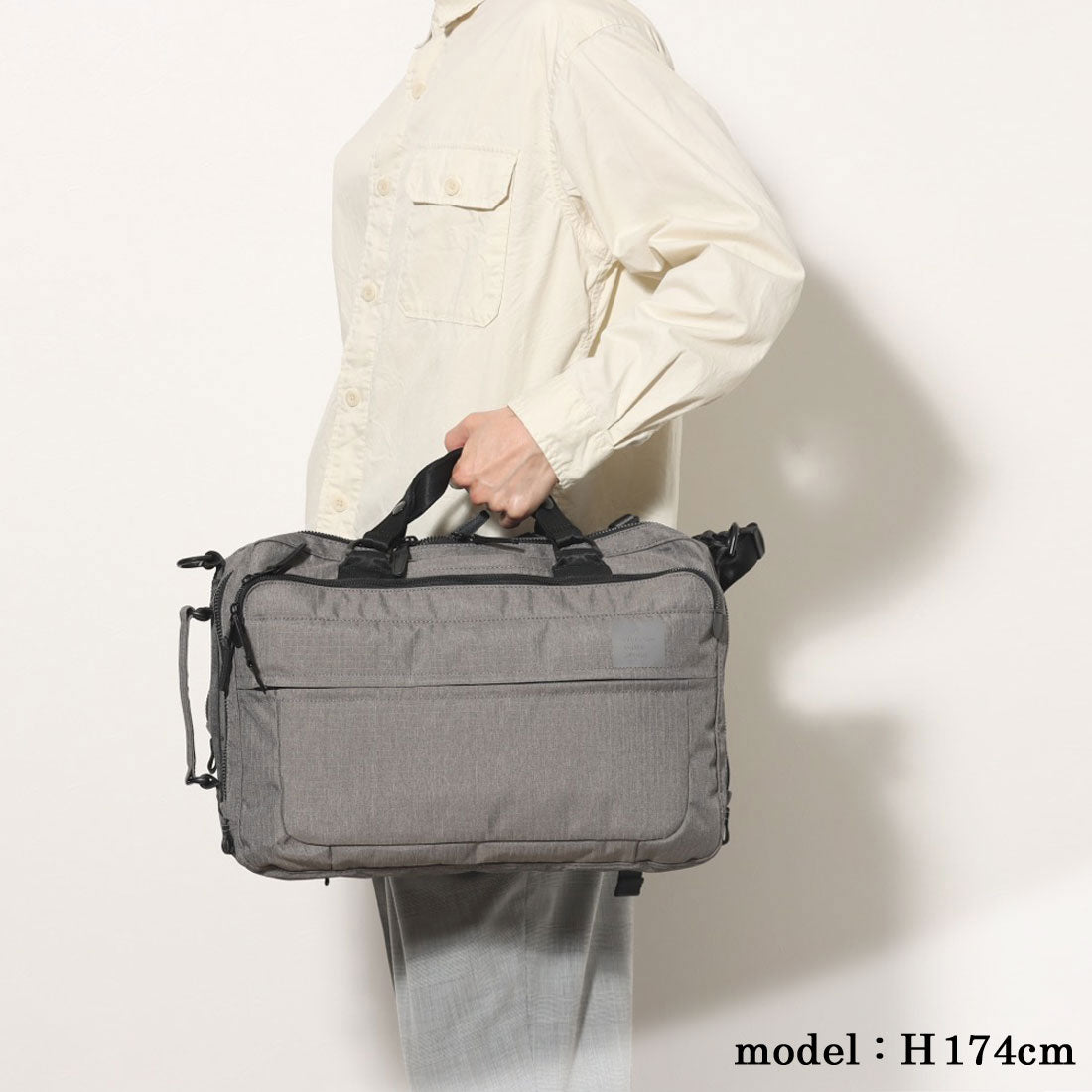 Pid 3way business backpack made with recycled polyester