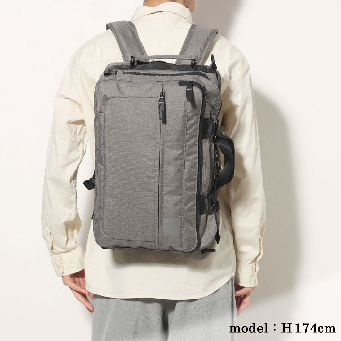 Pid 3way business backpack made with recycled polyester