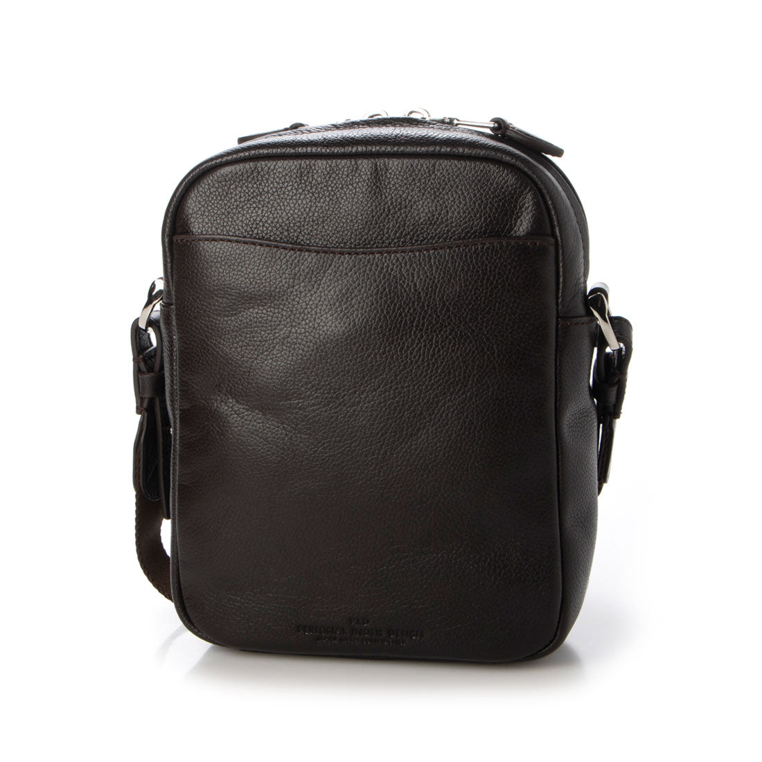 ピー・アイ・ディー P.i.d シュリンク調型押しレザー ミニショルダー (チョコ) チョコ