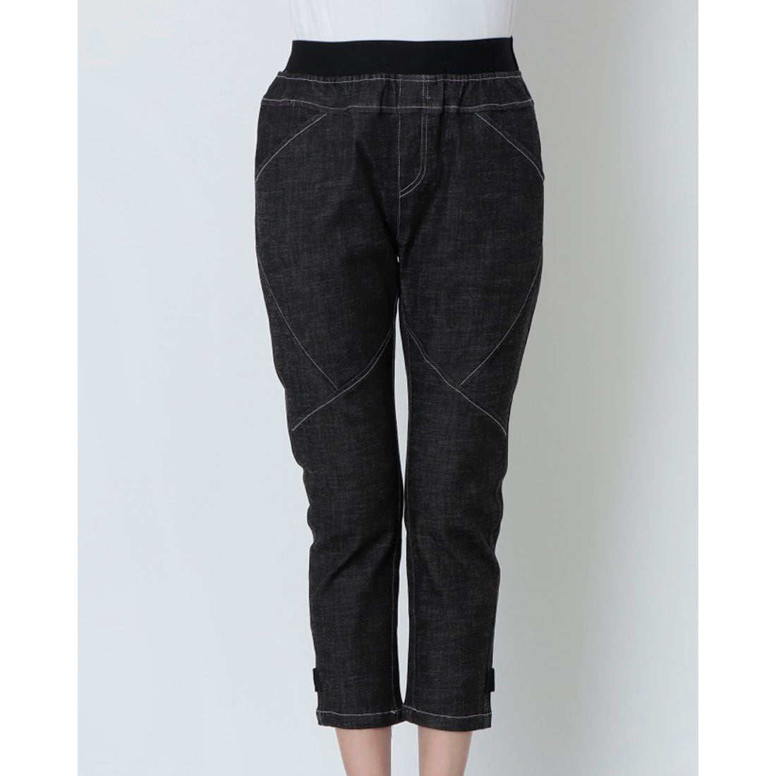 ピッツオ ビアンコ Pizzo Bianco デニムパンツ (ブラック) ブラック