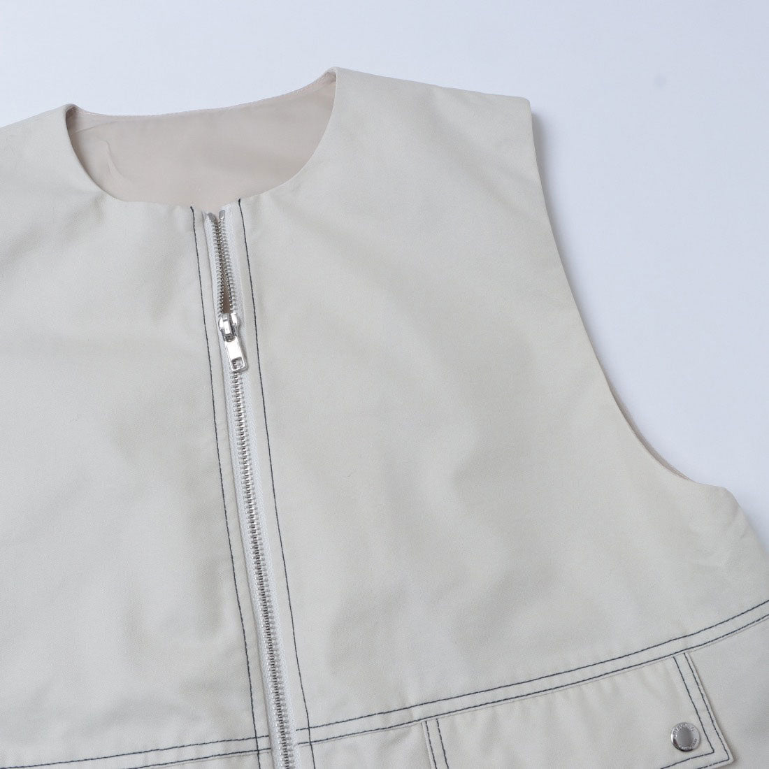 ピッツオ ビアンコ Pizzo Bianco コットンギャバジレ (ネイビー) ネイビー