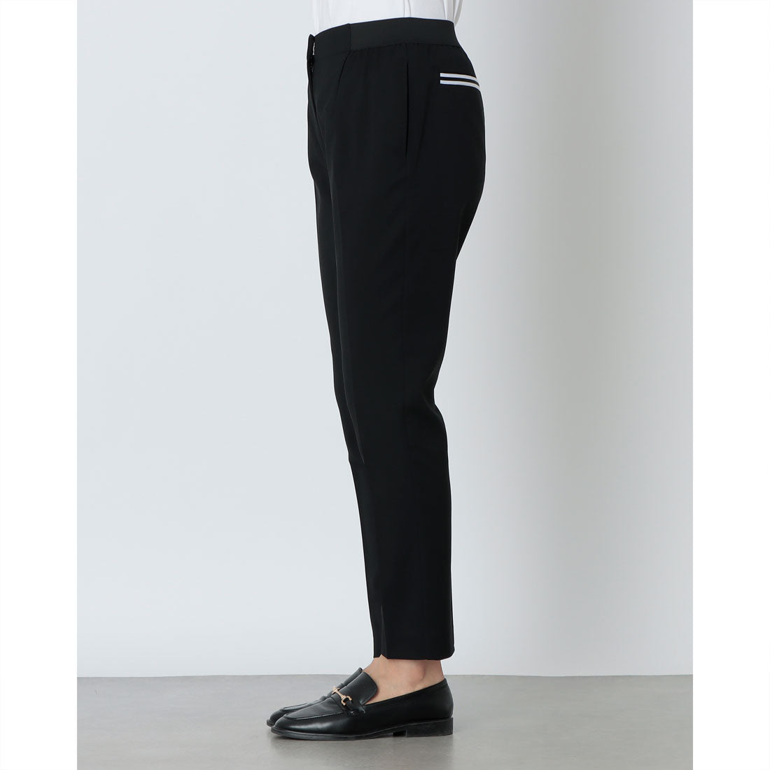 ピッツオ ビアンコ Pizzo Bianco スティックパンツ (ブラック) ブラック