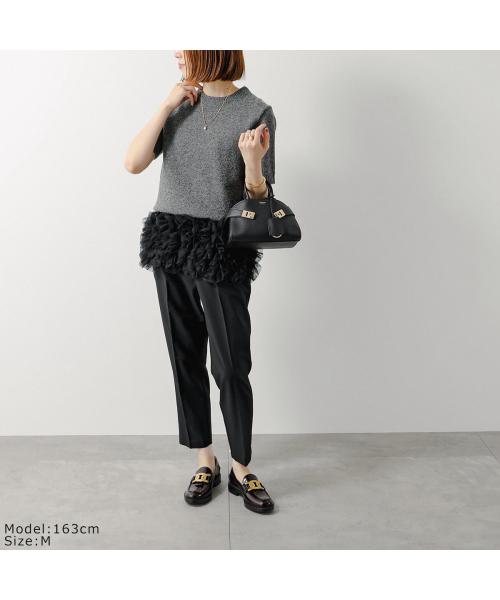 null null PICCIN PERLA フラワーキャミソール 906550 チュール (91/ブラック) 91/ブラック