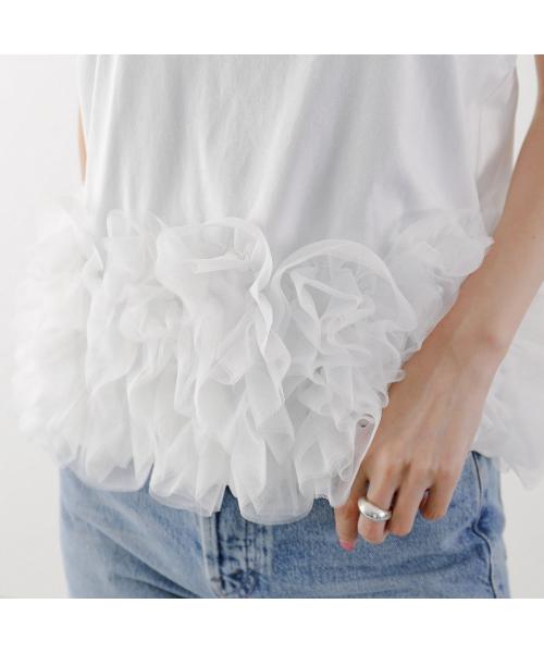 null null PICCIN PERLA フラワーキャミソール 906550 チュール (91/ブラック) 91/ブラック