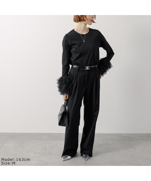 PICCIN PERLA ピッチン 袖チュールカットソー 907140 (12/ホワイト) 12/ホワイト